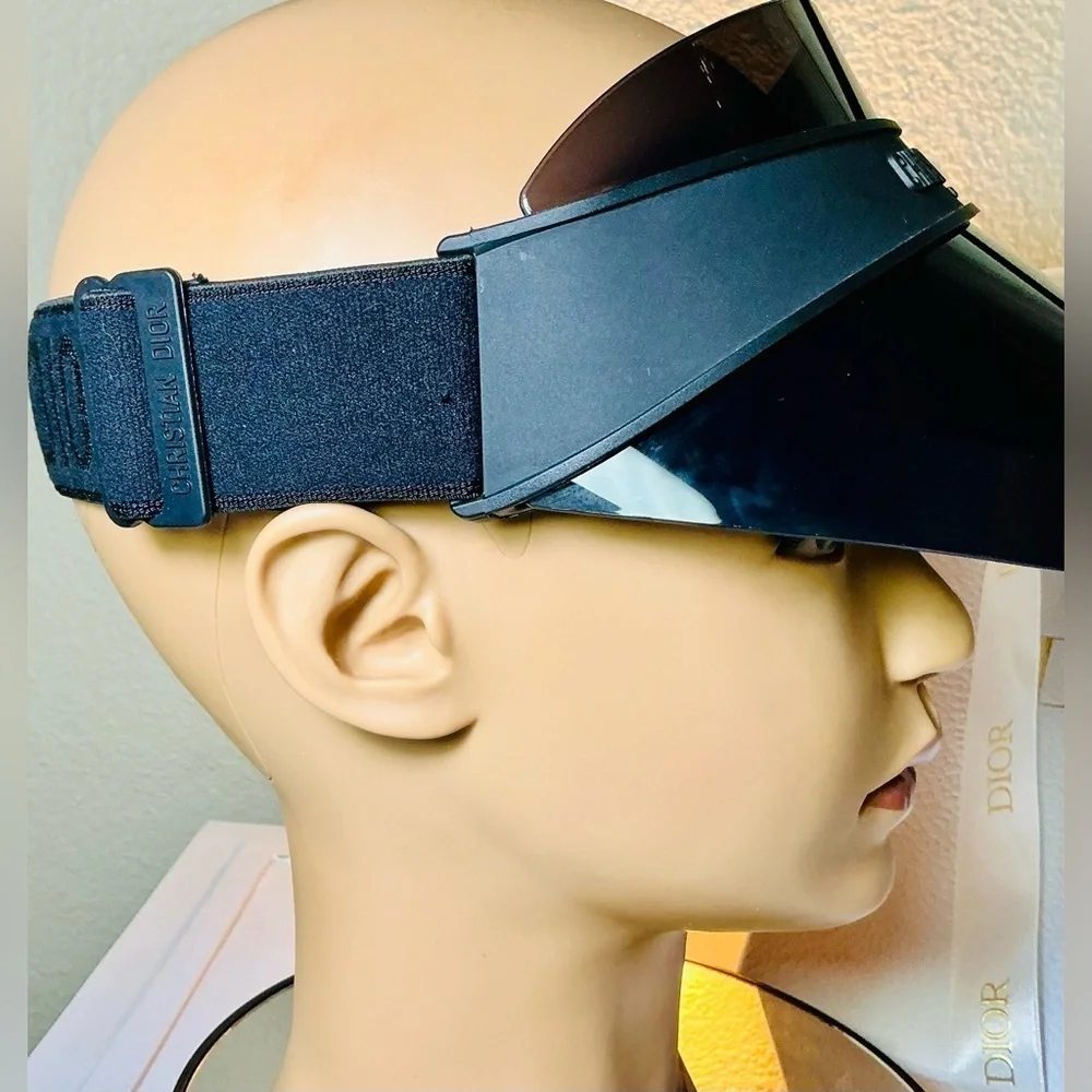 Christian Dior Sun Visor Authentic Made in Italy EUC